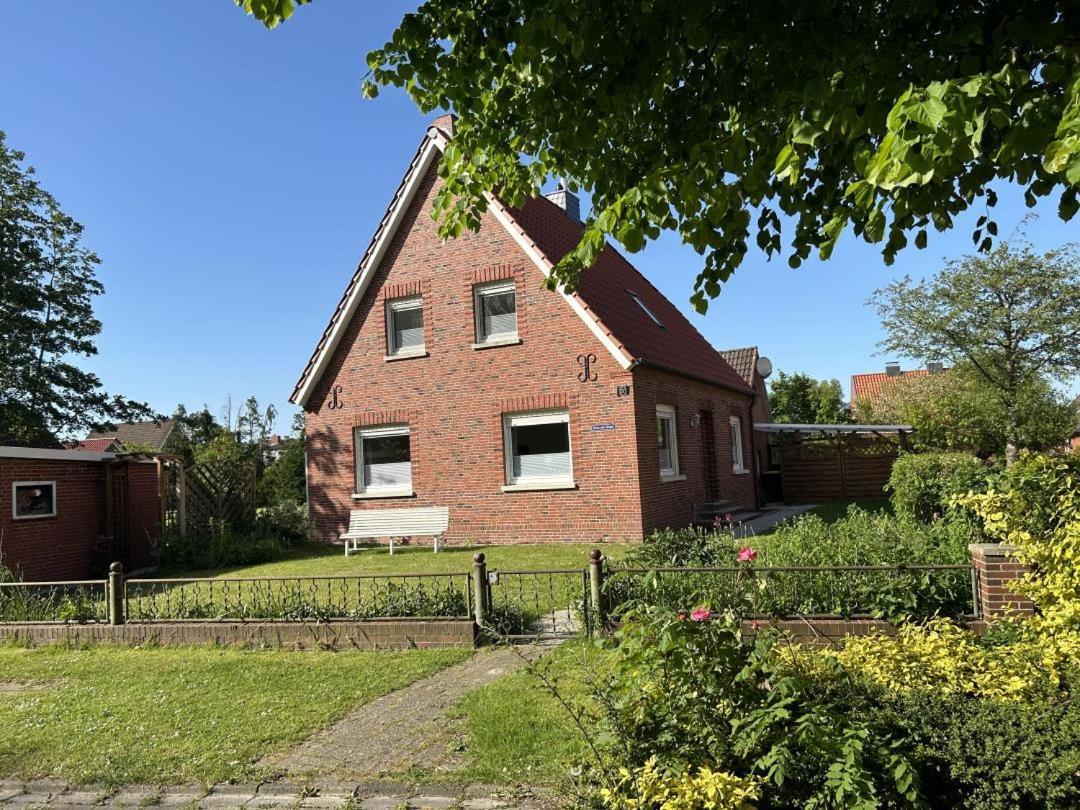 Neu! Schickes Und Modernes Ferienhaus Ant Zingel Krummhörn エクステリア 写真
